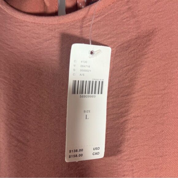 Maeve Women's Marlene Maxi in Rust High Low Dress NWT Large - Picture 5 of 6